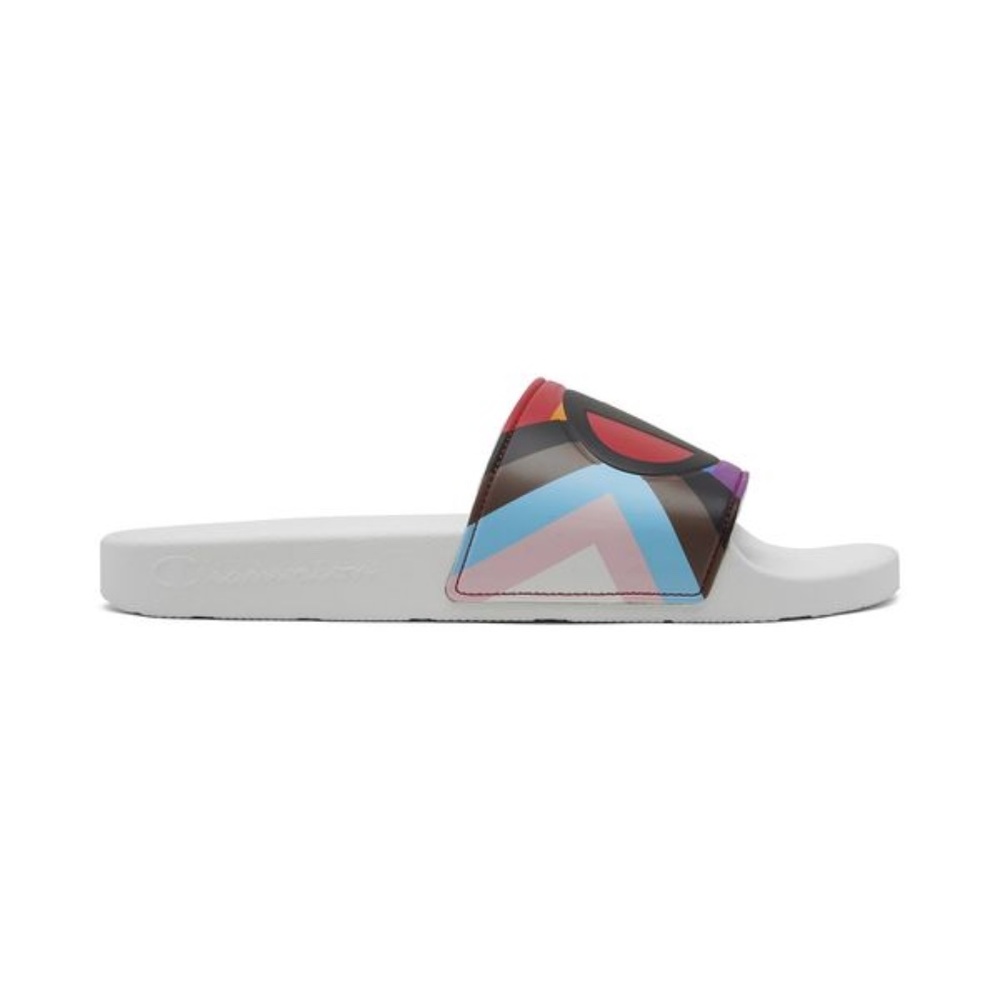 Champion Men's  IPO 'Pride' Slides Style: CPS10433M NWT NIB PRIDE